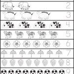Count Trace Kindergarten Math Lesson Plans Free Preschool