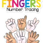 Counting Fingers Number Tracing Number Tracing Tracing Worksheets