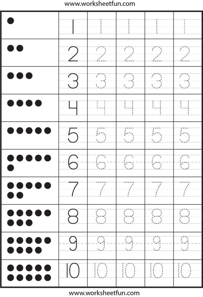 Dexterity Practice Tracing Numbers 5 9 Tracing Worksheets Numbers And 