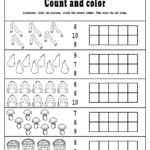 Fall Counting 1 10 Worksheets FREE Printable For Kindergarten