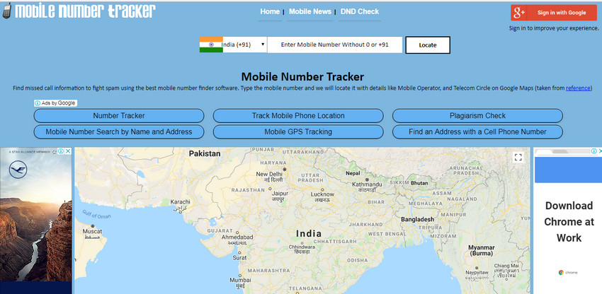 Free GPS Mobile Phone Tracking By Number