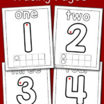 FREE NUMBER TRACING PAGES Instant Download Numbers Preschool