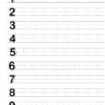 Free Printable For Tracing Letters Numbers Tracing Worksheets