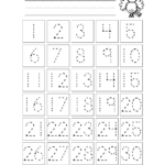 Free Printable Tracing Numbers 1 50 Free Printable A To Z