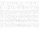 Free Printable Tracing Numbers 1 50 Worksheets Name Tracing Generator