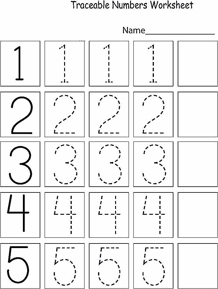 Fun Tracing Number Worksheets For Kids Learning Printable In 2020 