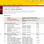 How To Track DHL Express Shipments Using DHL Tracking Numbers