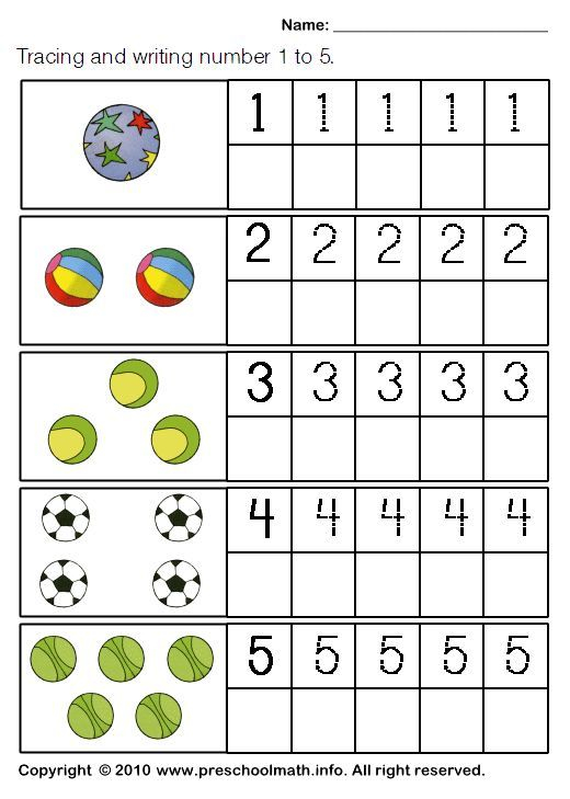 Image Result For Free Kindergarten Number Tracing 0 5 Writing Numbers