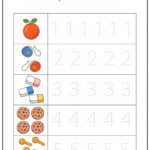 Math Worksheet Number Tracing Worksheet Mummaworld