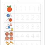 Math Worksheet Number Tracing Worksheet Mummaworld