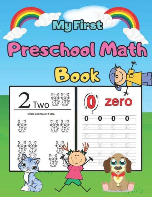 My First Preschool Math Book Preschool Math Workbook For Toddlers Ages