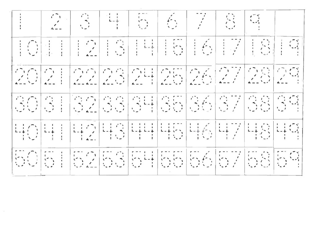 Number Sheet 1 100 To Print Activity Shelter