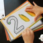 Number Tracing Cards Numbers Preschool Preschool Learning Activities