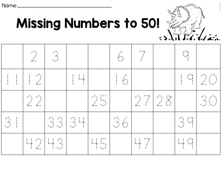 Number Writing To 120 Practice Sheets Several Sheets For Each Skills 