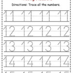 Numbers 1 50 Tracing Worksheets Worksheets PDF