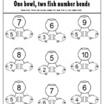 One Bowl Two Fish Number Bonds Dr Seuss Inspired Worksheets