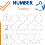 Phone Number Printable Worksheet Number Tracing Worksheet Etsy