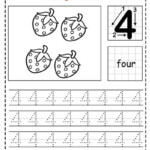 Preschool Number Tracing Worksheets 1 10 Worksheets PDF