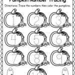 Pumpkin Number Tracing 1 10 Made By Teachers