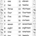 Trace Number 1 20 Worksheets Numbers Preschool Preschool Worksheets