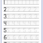 Trace Number Worksheets Pre k Educative Printable Pre K Worksheets