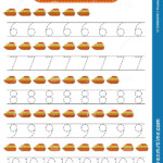 Trace The Number Tracing Number With Boat Educational Children Game