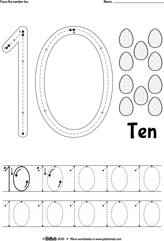 Tracing Numbers 10 20 Worksheets Printable Tracing Numbers