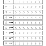 Writing Tracing Numbers 1 20 And Fill In The Missing Numbers 1 20