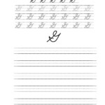 Zaner Bloser Handwriting Worksheets