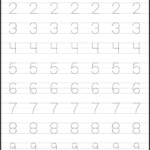 Number Tracing Worksheets 1 20 Pdf WorksSheet List