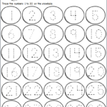 Snowball Math Trace Numbers To 30 Made By Teachers