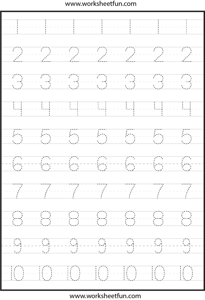 16 Number 7 Worksheets For Pre K Worksheeto