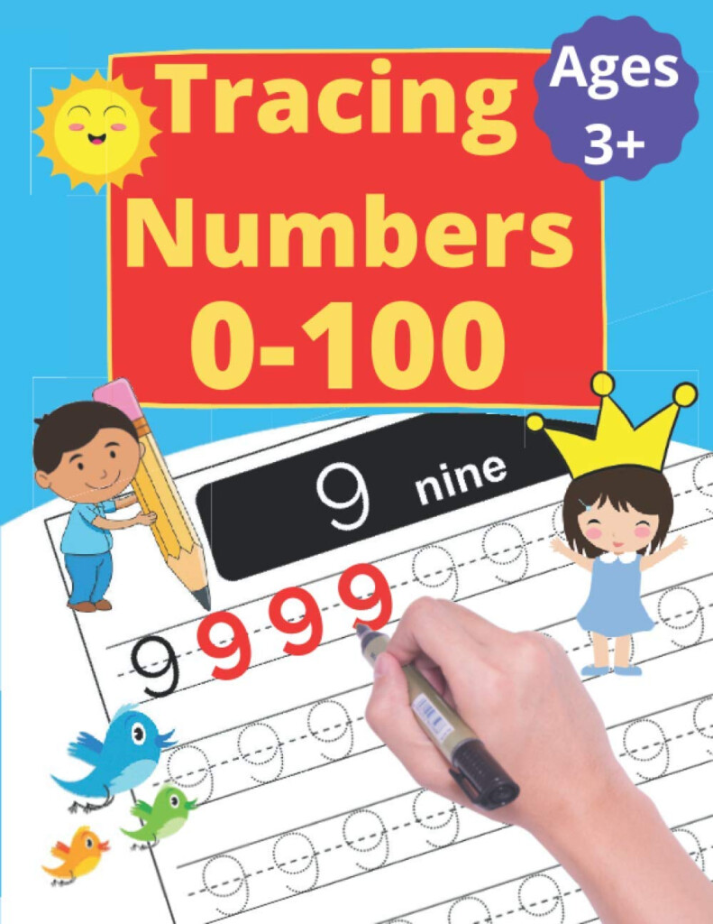 Buy Tracing Numbers 0 100 Trace Numbers Practice Workbook For Pre K 