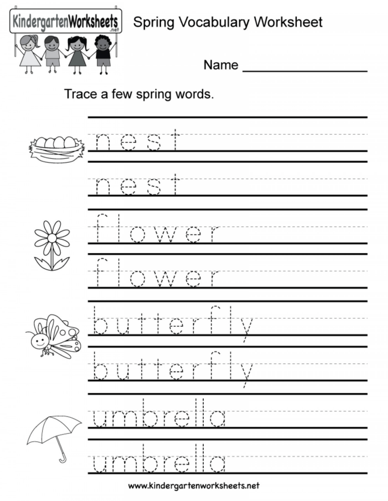 Create Your Own Vocabulary Worksheets