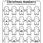 Free Printable Christmas Number Worksheet Christmas Worksheets