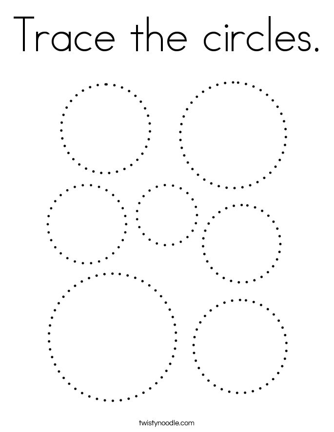 Free Printable Circle Shape Worksheets Kindergarten Tripmart