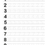 Free Printable For Tracing Letters Numbers