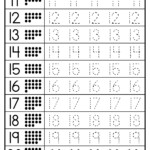 Free Printable Numbers 1 20 Worksheets TheDailyStudio