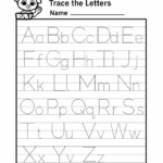 Free Printable Preschool Worksheets Tracing Letters