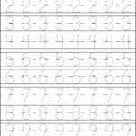 Free Printable Tracing Numbers 1 100 Worksheets Roger Brent s 5th