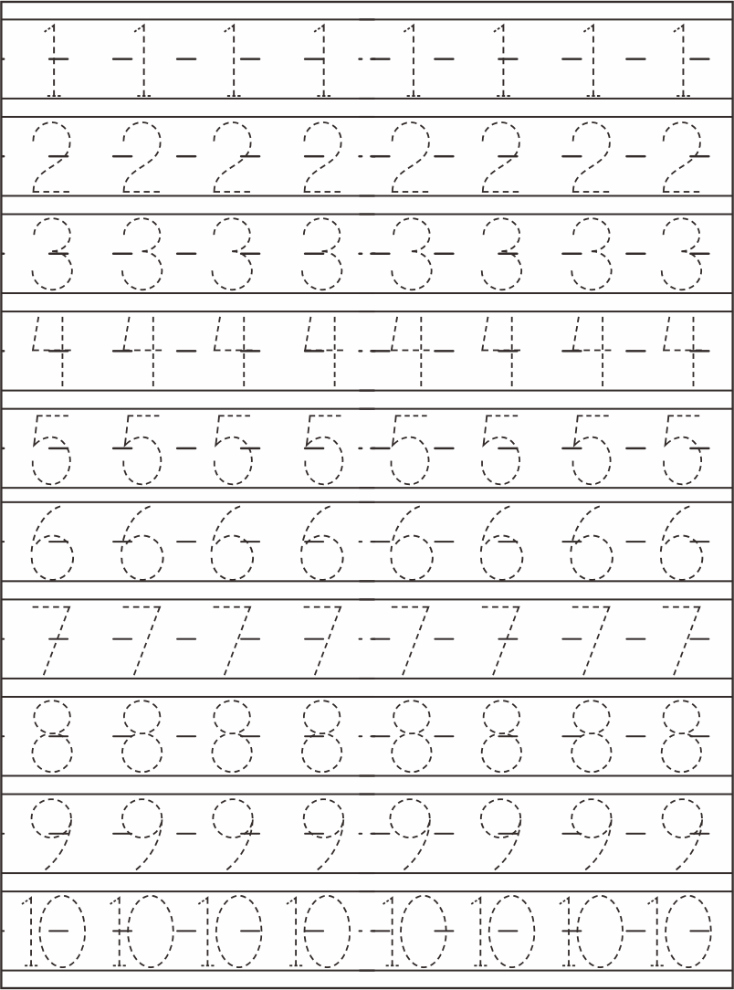 Free Printable Tracing Numbers 1 100 Worksheets Roger Brent s 5th 