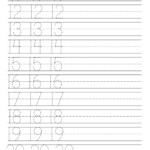 Free Printable Tracing Numbers 11 20 Worksheets Printable Templates