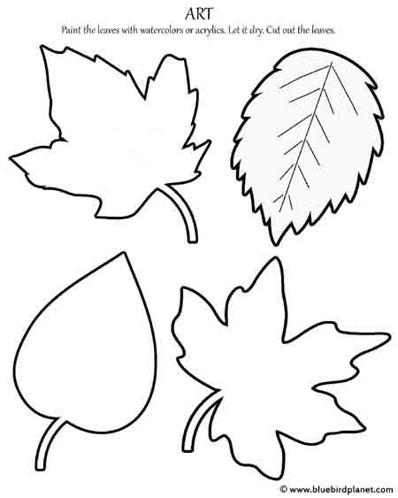 Free Printables For Kids Fall Leaf Template Leaf Template Leaves 