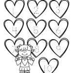 FREE Valentine s Day Tracing Numbers And Counting 1 10 3 Pages