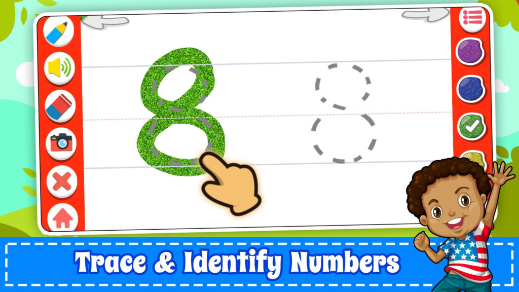 Learn Numbers 123 Kids Free Game Count Tracing For Android APK 