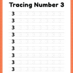 Number 3 Tracing Worksheets Pdf Goimages IO