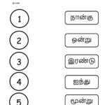 Number In Tamil Interactive Worksheet For 1 You Can Do The Exercises