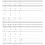 Number Tracing 1 10 Worksheet Free Printable Worksheets Worksheetfun