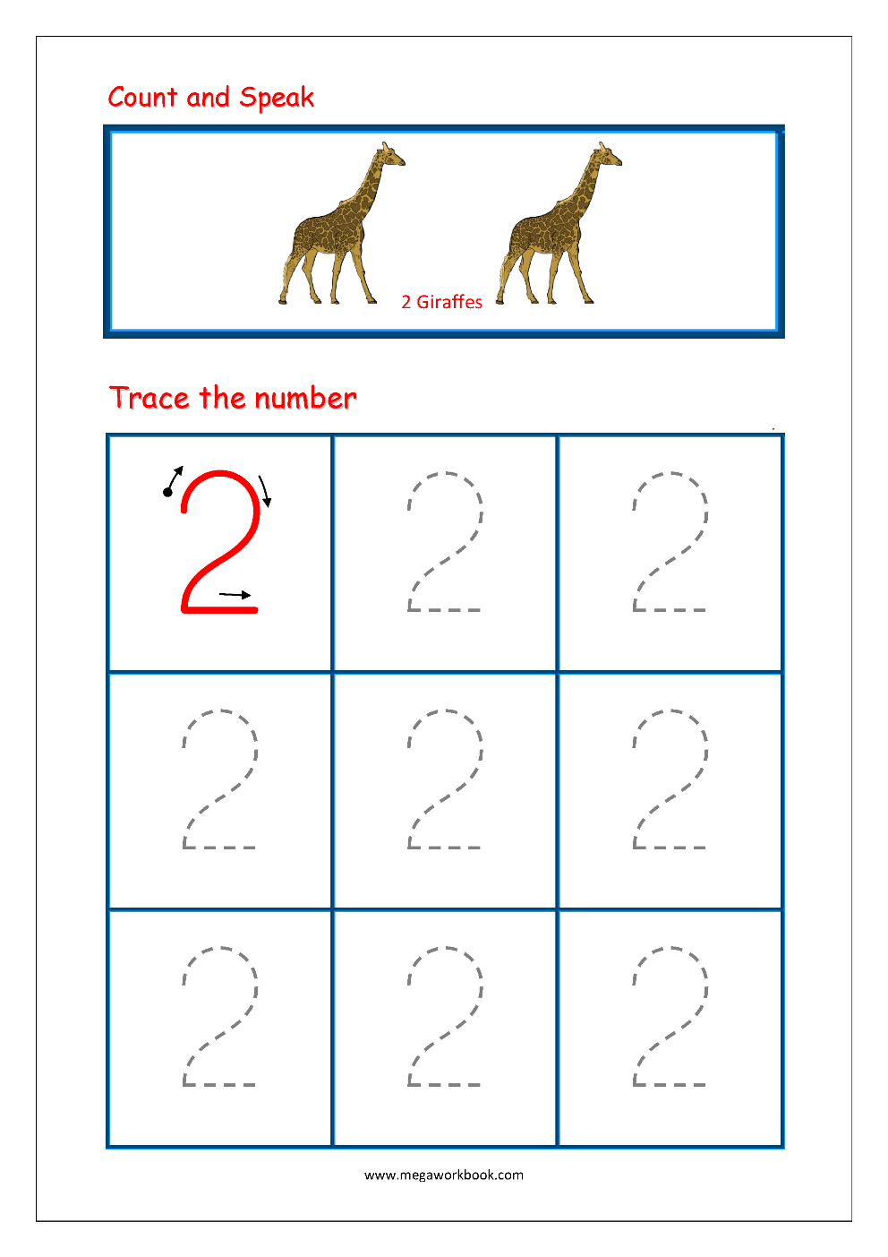 Number Tracing Tracing Numbers Number Tracing Worksheets Tracing
