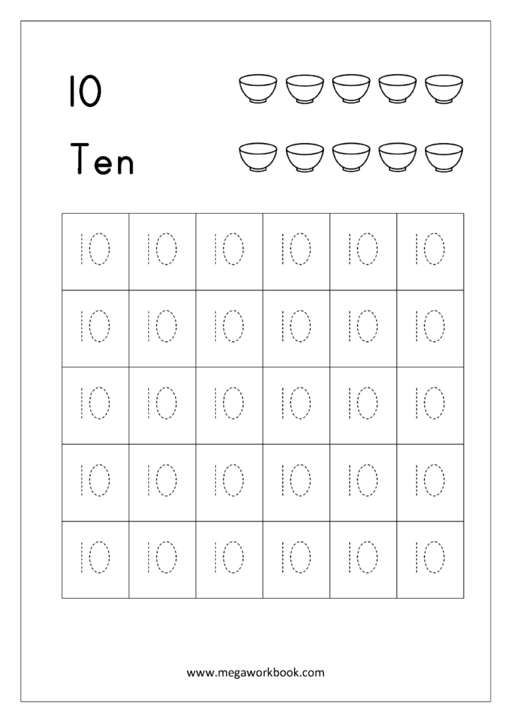 Number Tracing Tracing Numbers Number Tracing Worksheets Tracing 